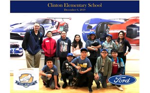 Clinton 6th Graders Visit the Ford Motor Company Design Center - article thumnail image