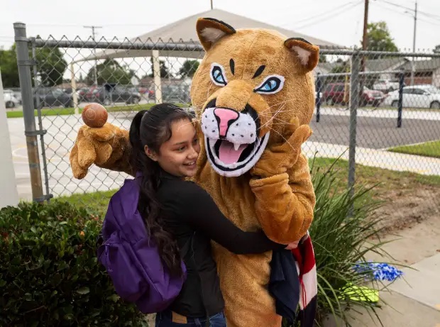 Clinton Cougar Mascot 